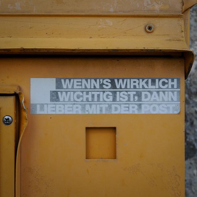 Postal statement